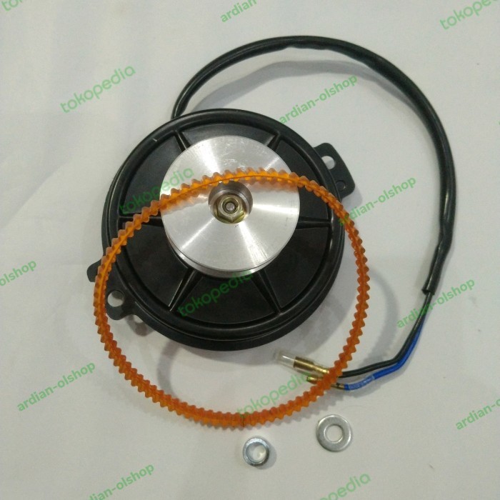 Sau Dinamo Dc + Pully + Belt Set Dinamo Mesin Harum Manis Pakai Aki