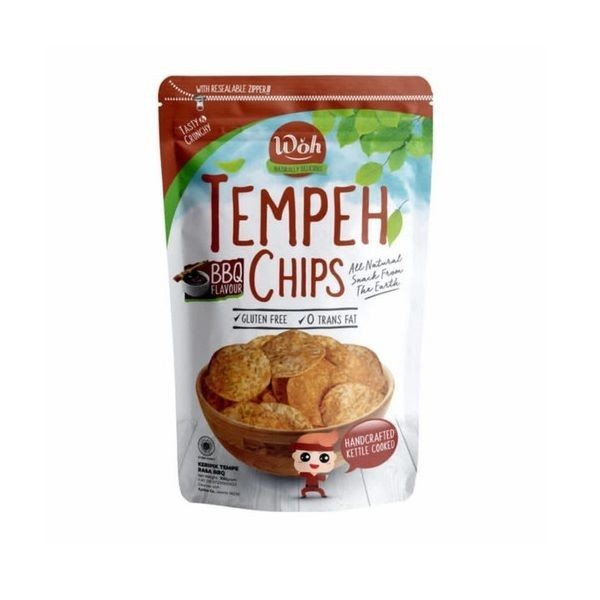 

WOH CHIPS TEMPEH BBQ 50 GR