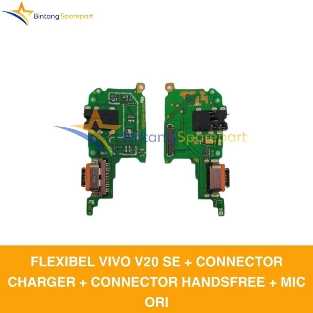 FLEXIBEL VIVO V20 SE + CONNECTOR CHARGER + CONNECTOR HANDSFREE + MIC ORI