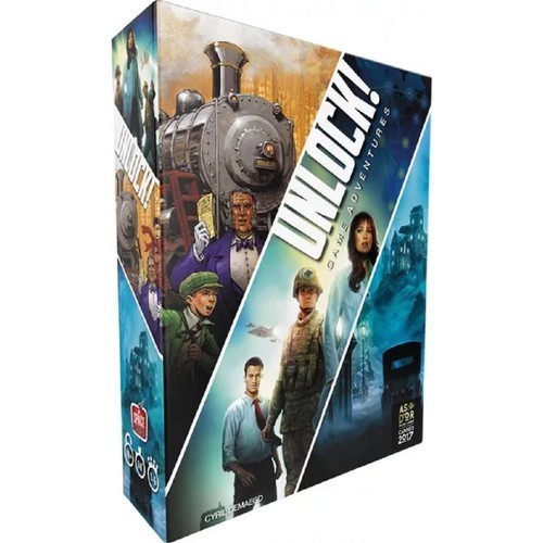 Unlock Game Adventure (3 in 1) Escape Room Board Game Original
