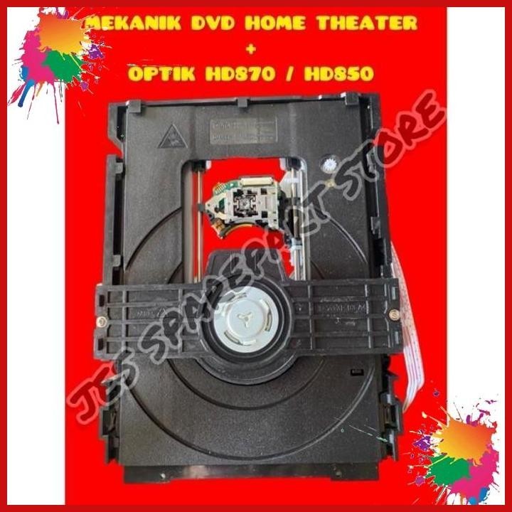 (jek) mekanik dvd home theater  + optik hd870 / hd850