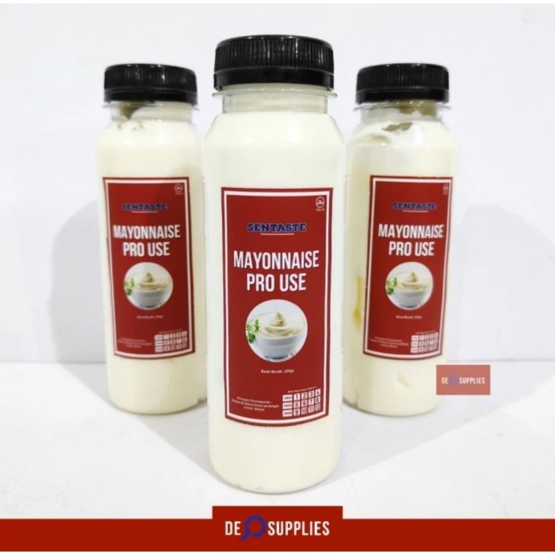 

Mayo Pro Use Sentaste 250gr - Saus Mayonnaise Pro Use Saos Mayonaise Premium Cocolan Dimsum Kentang Ayam