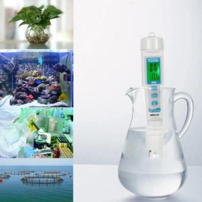 Drink Water 3In1 Quality Tester Medidor Ph For Aguarium Pen Acidometer [ Carchola ]