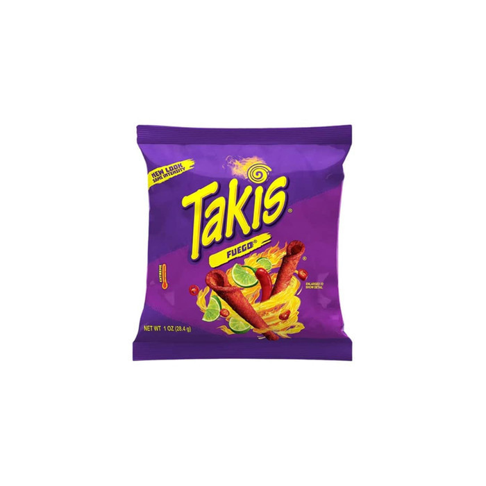 

TERJAMIN Takis Fuego Tortilla Chips Snack Import USA