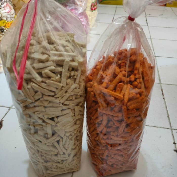 

TERJAMIN Basreng/ stik basreng pedas dan asin 2kg