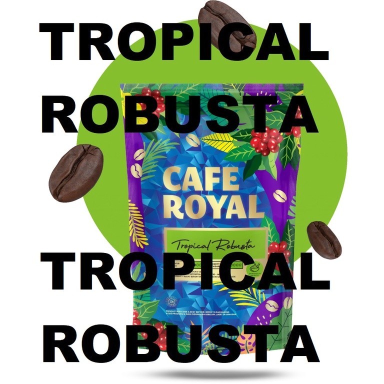 

Kopi Cafe Royal Tropical Robusta 100 gr