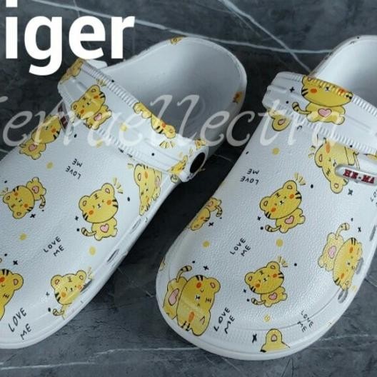 Sandal Kodok Pria Wanita Printing,Sandal Medis,Sendal Baim El