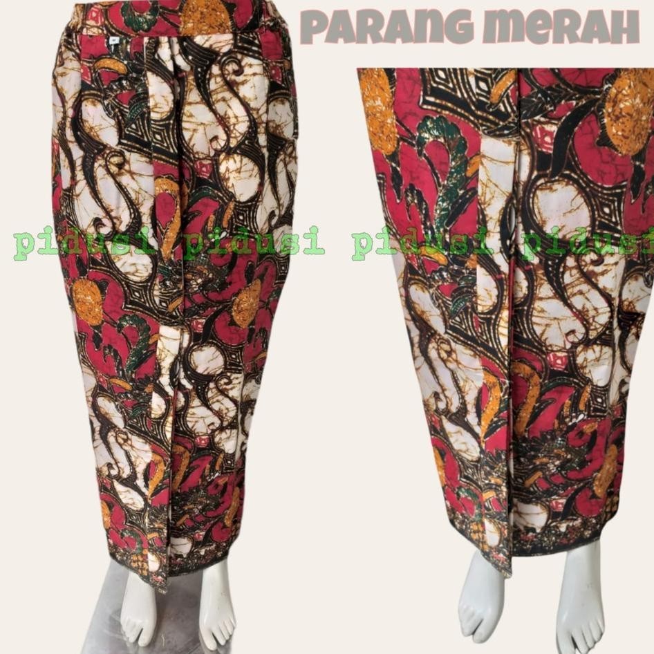 Rok Lipit Batik Sidomukti/Rok Wiru Batik Klasik Kraton/Rok Batik Span/Rok Batik Wiron