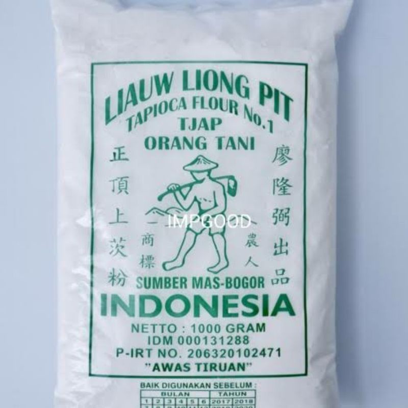 

Tepung Tapioka Liauw Liong Pit 1Kg