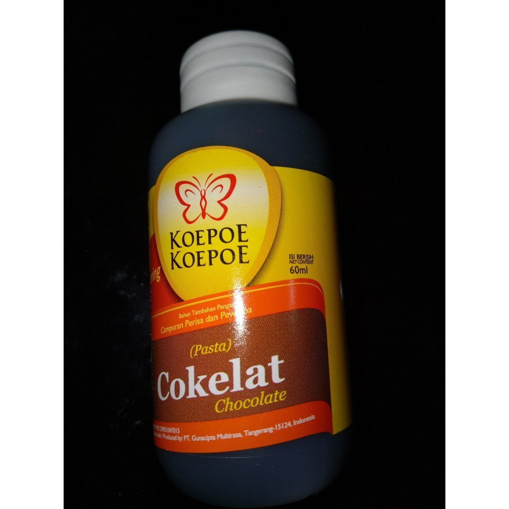 

Pasta Cokelat Koepoe-koepoe 60ml