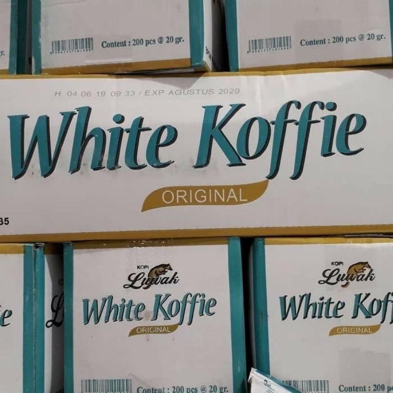 

Kopi Luwak White Coffee per dus (200bks)