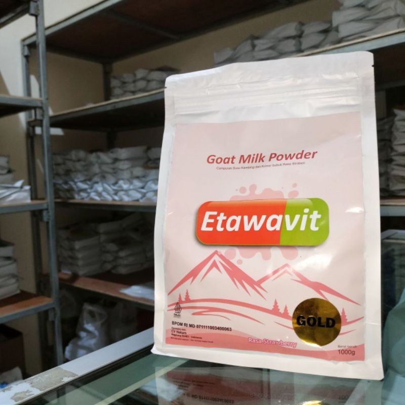 

etawavit susu kambing etawavit rasa stroberi 1 kg