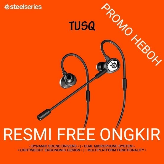 Steelseries TUSQ In Ear Earphone Earbuds