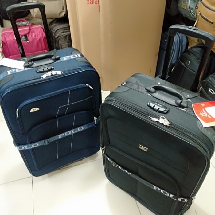 Koper Polo 24 Inch Bahan Kanvas Kain