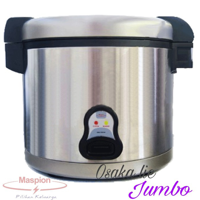 Maspion Rice Cooker Jumbo Mmc-4015Bs (5Ltr)Masak&Penghangat