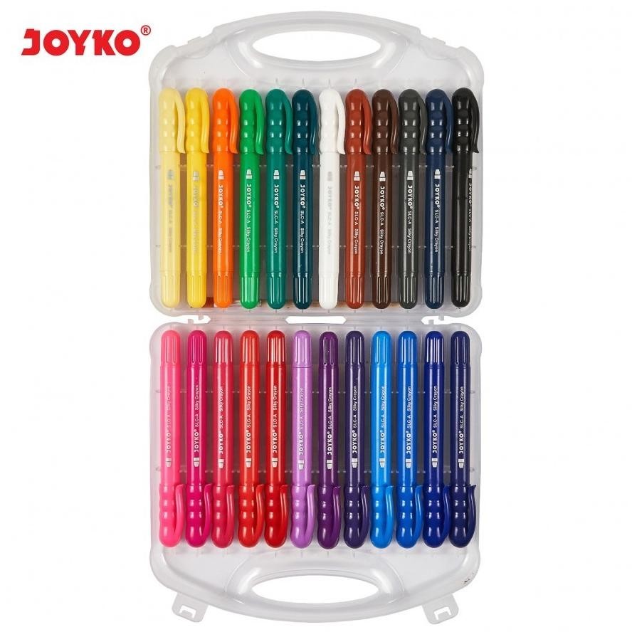 

SPECIAL Krayon Halus / Silky Crayon - Joyko SLC-A-24 24 Warna MURAH ad-3