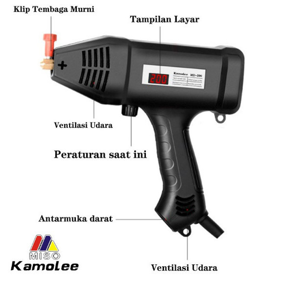 Gercep Mesin Las Listrik Genggam-Portabel Welding Machine-Las Listrik Kamolee