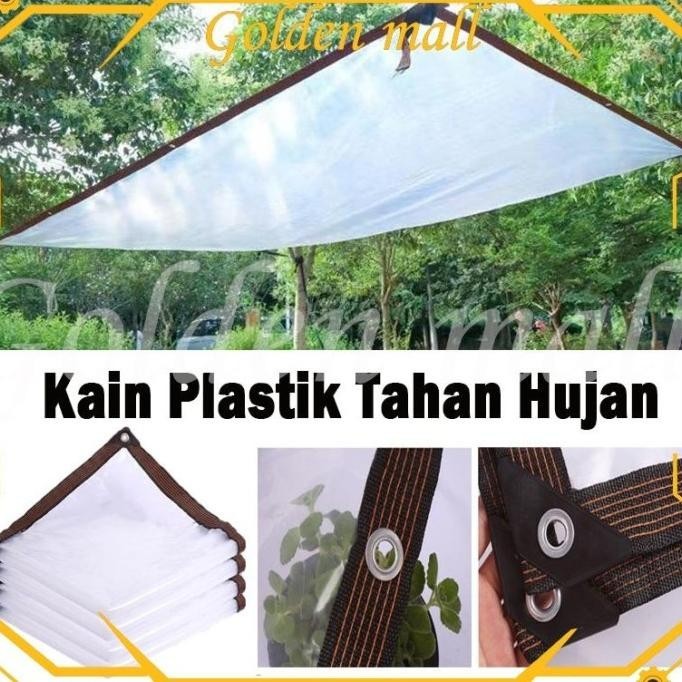 Cod Terpal Plastik Bening /Plastik Uv Green House /Tebal Plastik