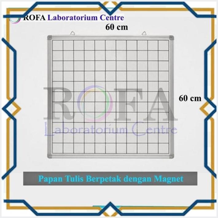 

[ROF] PAPAN TULIS BERPETAK DENGAN MAGNET / PAPAN TULIS MAGNET BERPETAK