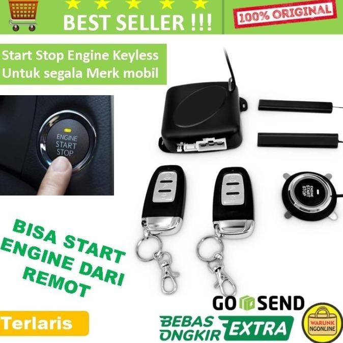 Tombol Start Stop Engine Keyless Mobil - Avanza Calya Agya Brio Kijang