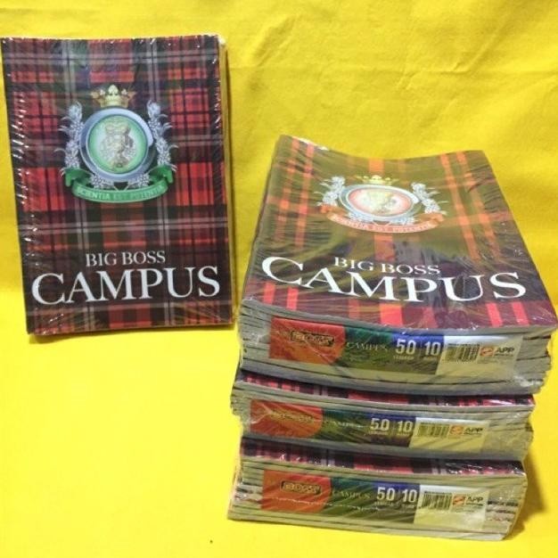 

Buku Tulis Boxy Bmb / Bigboss Campus 50 Lembar (10 Buku) (Cod)