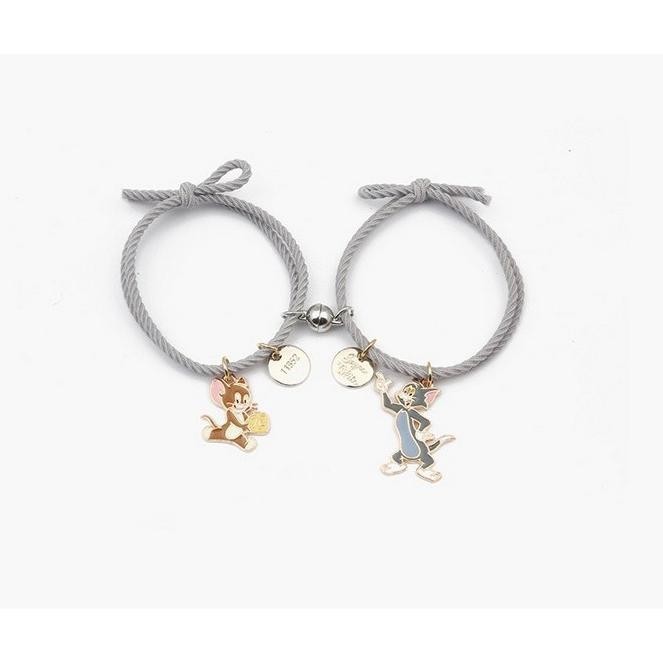 Jakarta - Cod Gelang Tangan Pasangan Couple Magnet Korea Persahabatan