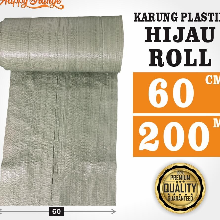 Karung Plastik Roll Baru Ukuran 60X200 M / Karung Paing Tebal &