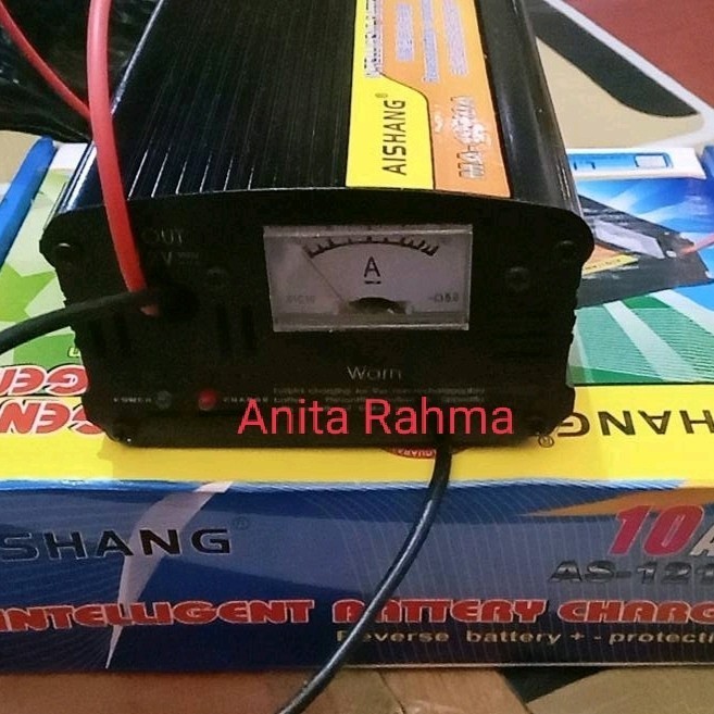 Casan Charger Aki 10 Ampere 12 Volt 10A 12V Motor Mobil Kering Basah