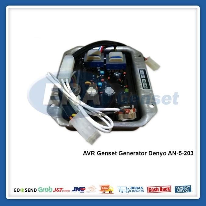 Avr Genset Generator Denyo An-5-203