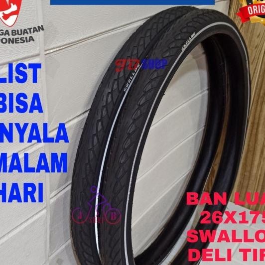 Ban Luar Sepeda 26 X 1.50 1.75 150 175 Reflektif Soft 26X1.75 26X175