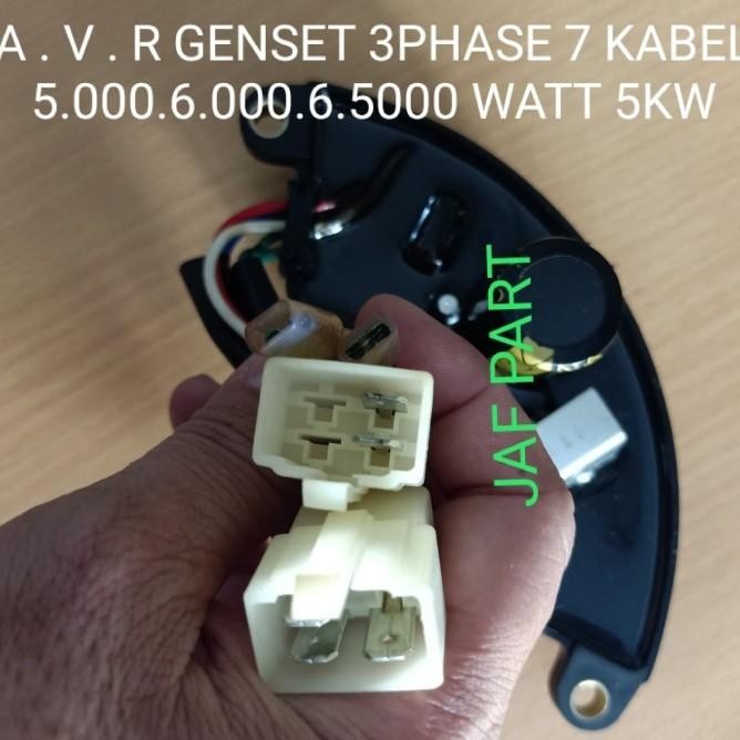 Avr Genset 7 Kabel 3 Phase 5Kw