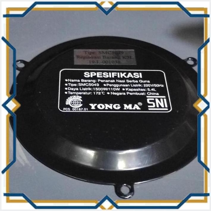 [cok] tutup tengah alas yongma magic com yong ma smc5049 5,4l original