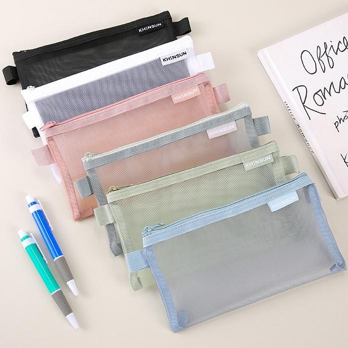 

Super Murah Tas Pensil Bersih Transparan Sederhana Tas Penyimpanan Ujian Siswa Tas Pensil Portabel Khusus Tas Alat Tulis Berkapasitas Besar Tas Kosmetik Tas Sub Kemasan Perjalanan 8.8