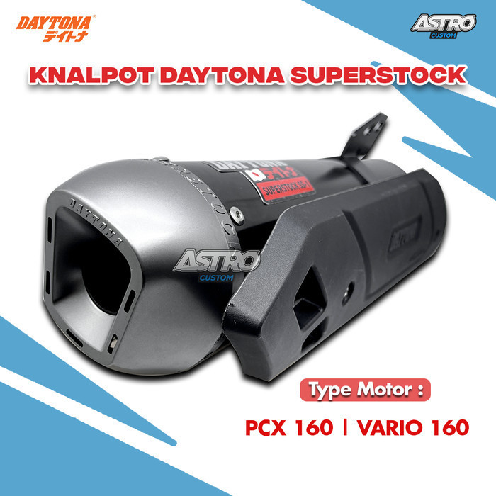 Ready Knalpot Daytona PCX 160 Vario 160 Vario 125 150 Kenalpot Racing