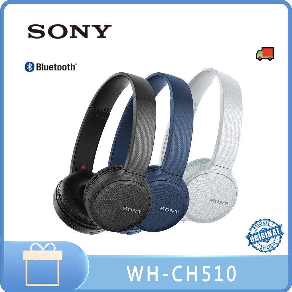 Sony WH-CH510 Headset Nirkabel Bluetooth Stereo Gaming