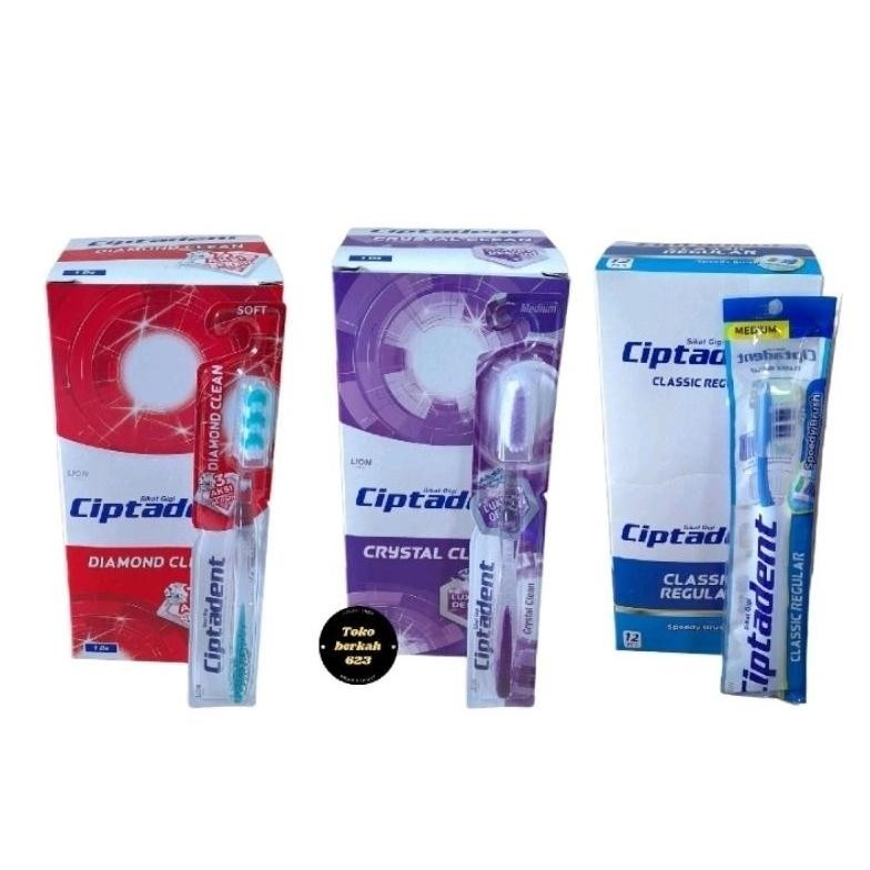 New Produk 1 Box Sikat Gigi Ciptadent Isi 12 Pcs .