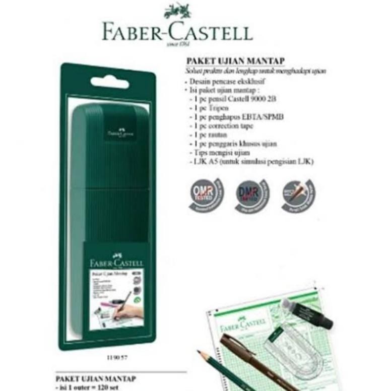 

Ht-12 Faber Castell Exam Set Mantap Paket Ujian Tempat Pensil Hijau Gratis Ongkir