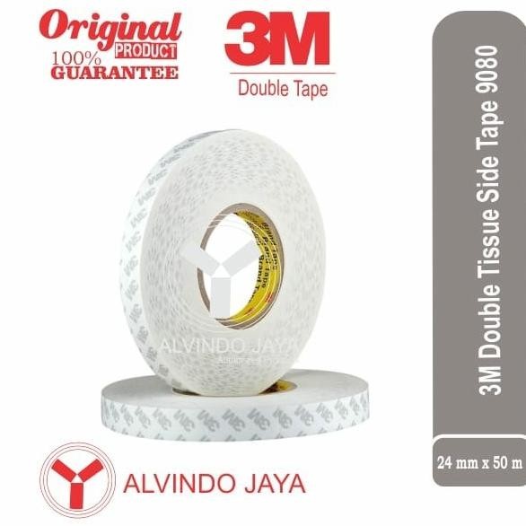 

TERMURAH - Double Tape 3M 9080 .24mm x 50m
