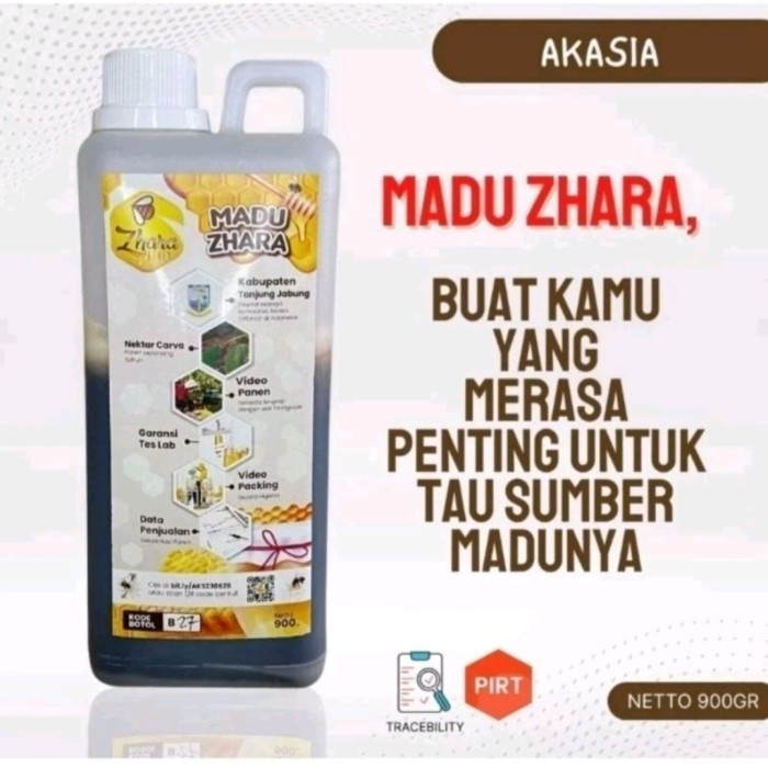 

Madu Akasia Zhara Honey 100% Murni