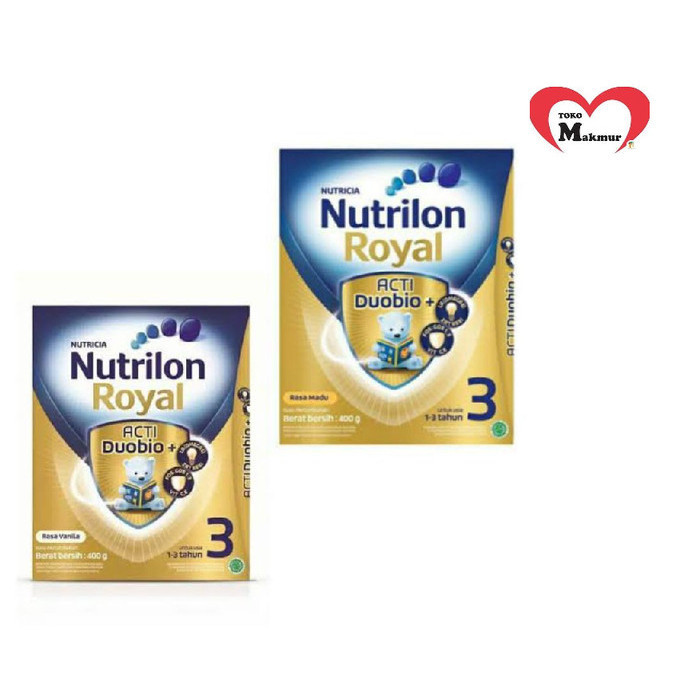 

NUTRILON ROYAL 3 400 GRAM VANILA/MADU // TOKO MAKMUR WIYUNG