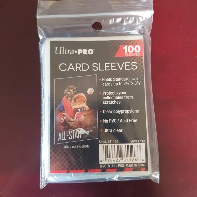 

SOFT CARD SLEEVE ULTRAPRO ISI 100 LEMBAR HEMAT