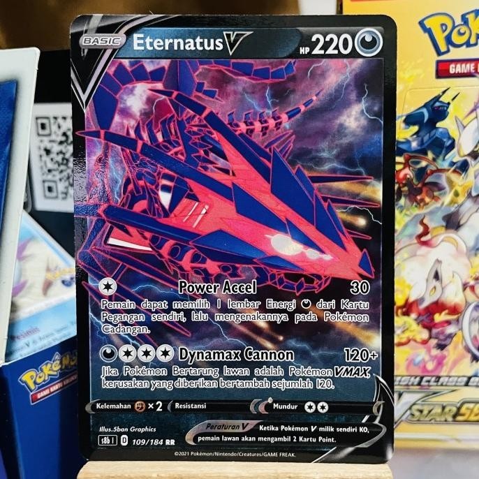 ETERNATUS V - KARTU POKEMON INDONESIA TCG CARD DISKON