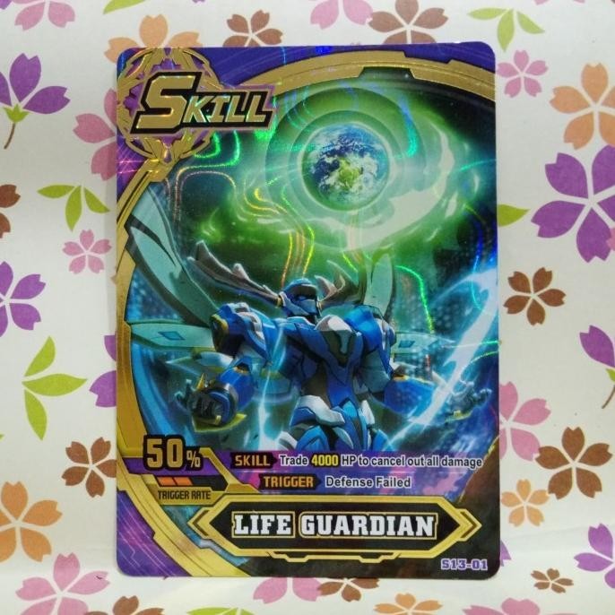 HERO OF ROBOTS GALAXY EPOCH 1 GOLD SKILL LIFE GUARDIAN KNIGHT GAVIN HARGA SPESIAL