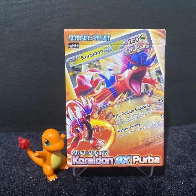 POKEMON TCG INDONESIA - STARTER DECK KORAIDON EX PURBA SVHK SEALED BEST SELLER