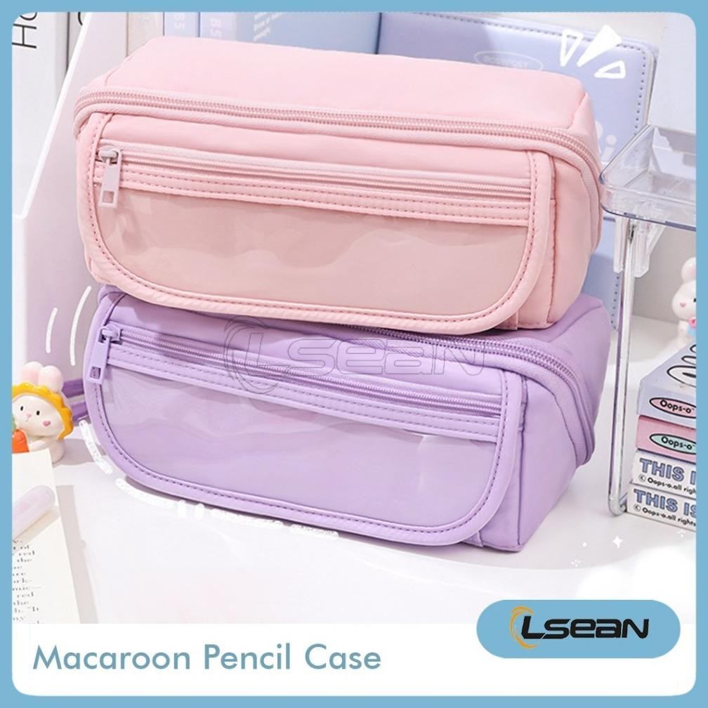 

Ew64 PENCIL CASE ORGANIZER POLOS TAS PENSIL RISLETING LAPIS AESTHETIC KOREA WARNA PASTEL MACAROON KAPASITAS BESAR Original