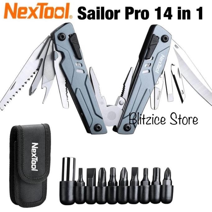 Nextool Sailor Pro 14 In 1 Multi Function Tool Pisau Lipat Multifungsi