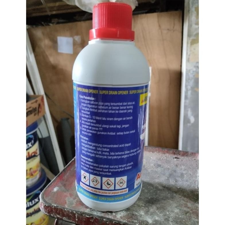 Antibat pembersih saluran pipa tersumbat cairan anti sumbat