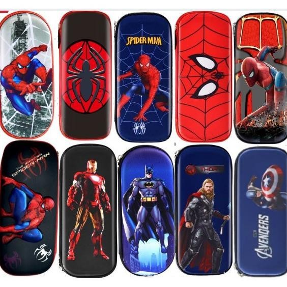 

we-12 Kotak Pensil Hard Case Anak Laki-laki Karakter Super Hero Marvel Sale