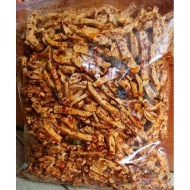 

Basreng Stik Rasa Daun Jeruk 500gr (1/2KG) Pedas Gurih - Cemilan Baso Goreng