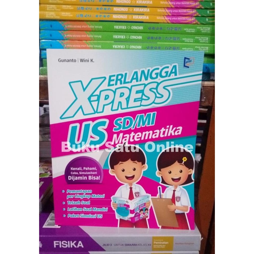 Erlangga XPress US SD / MI Matematika